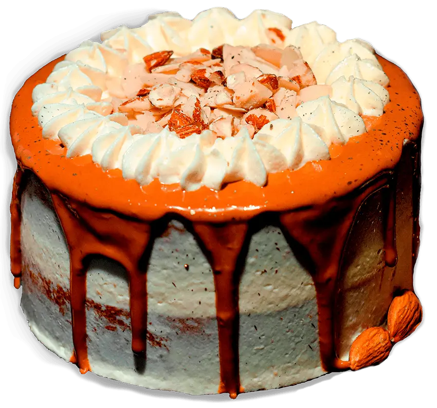 a photograph of a decorated chocolate cake